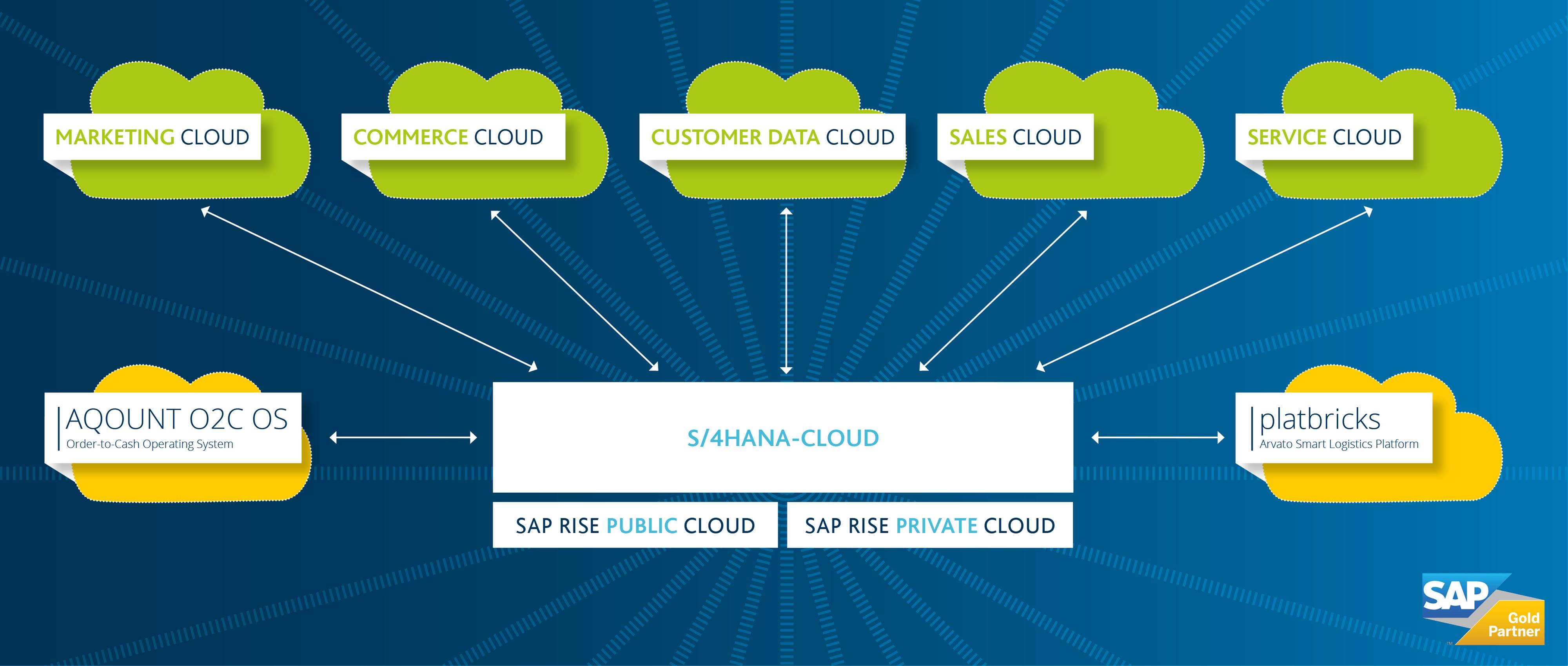 S/4HANA Cloud - Rise with SAP - Grafik