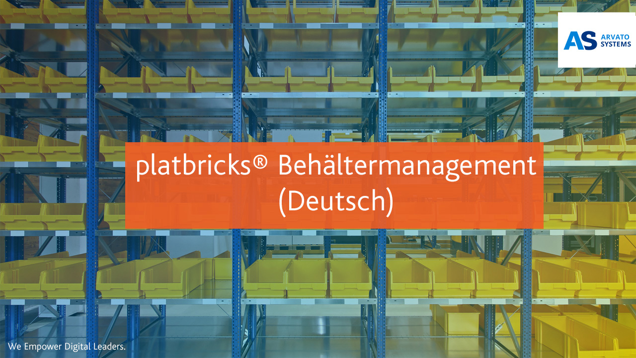 platbricks Behältermanagement Youtube Thumbail DE