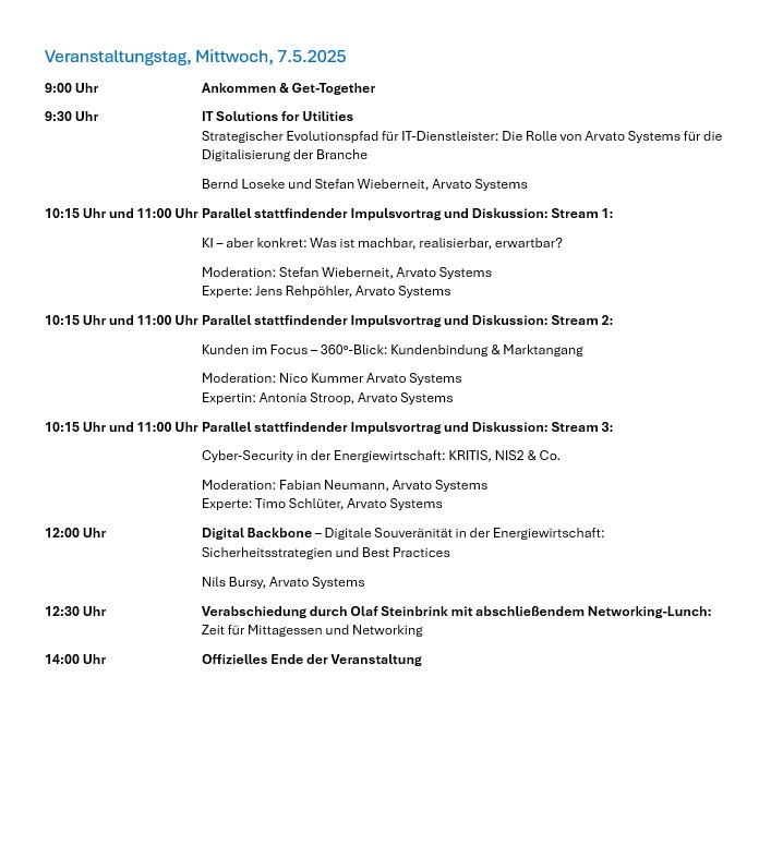 Agenda Energy Days Tag2
