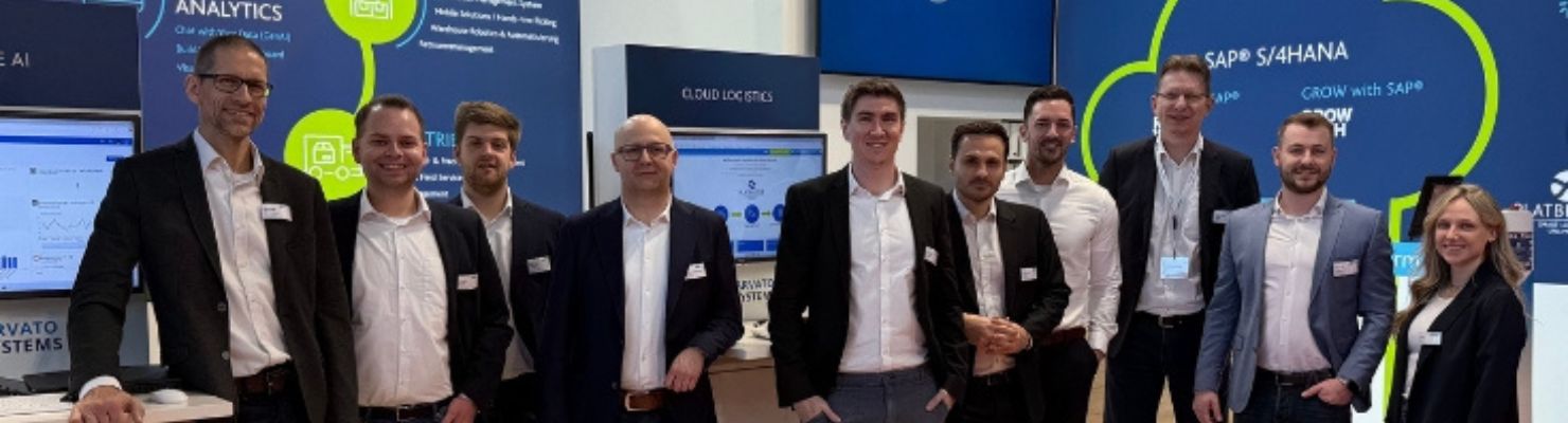 Das Team auf der LogiMAT 2025
