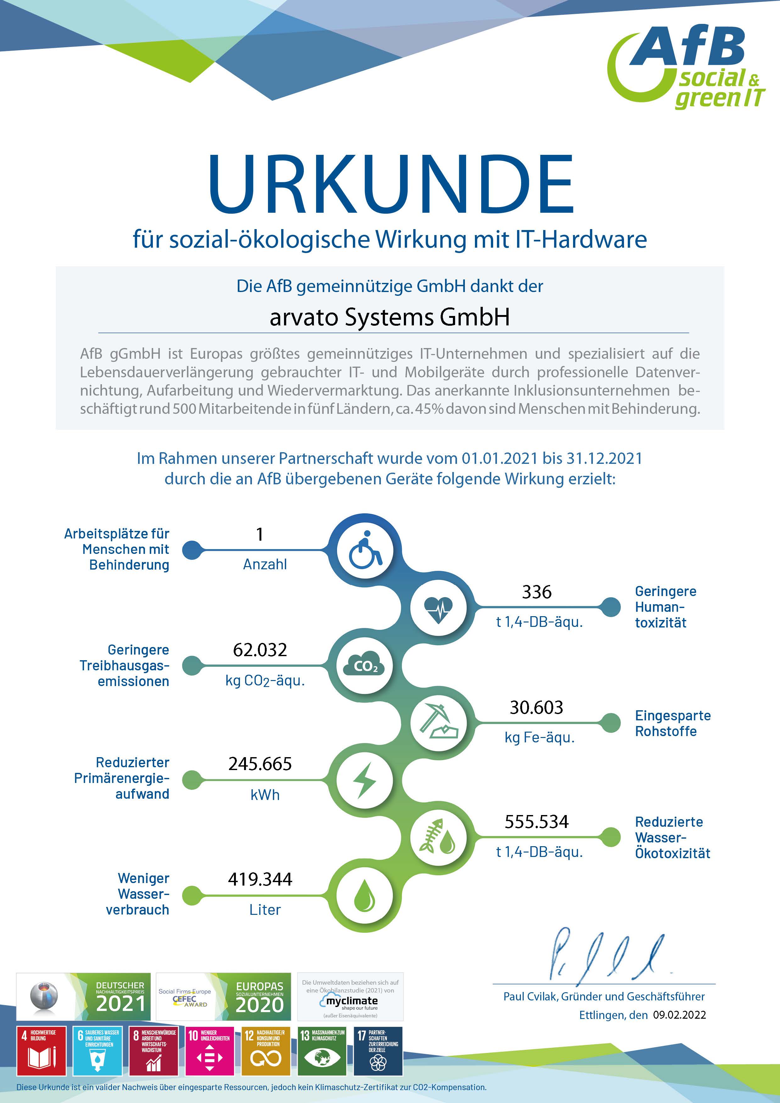 AfB-Urkunde_2021_Arvato-Systems_800 AfB-Urkunde_2021_Arvato-Systems_800